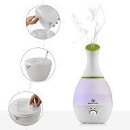 Cool Mist Humidifier,Whisper-Quiet Operation,Automatic Shut-off with Night Light Function for Office Home Bedroom... N6