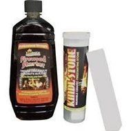 Timburn Chimney Creosote Treatment Firestarter and Kindl-Stone - For Woodburning Fireplaces and Stoves, Model#...