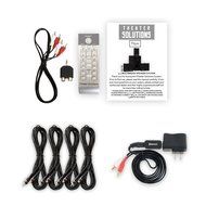 Theater Solutions TS511 Home Theater 5.1 Powered Speaker System with Bluetooth and 4 Extension Cables