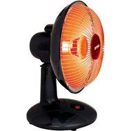 Thermal Cut-off Function 9" Electric Dish Heater, Black