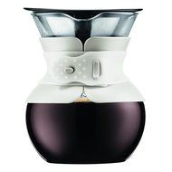 Bodum 11571-109 Pour Over 1 L Coffee Maker with Permanent Filter, 34 oz, Cork Band N5