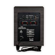Theater Solutions SUB8D Down Firing Powered Subwoofer (Black)