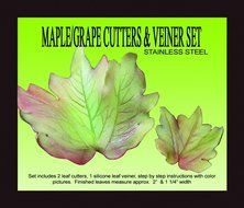 Grape/Maple Leaves Cutter Set