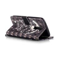 LG K7 Case,LG Tribute 5 Case,Yaheeda [3D Colored Drawing] [Flip Fit] Premium PU Leather Card-Slots Cash-Slots... N30