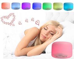 Essential Oil Diffuser 500ml - Aroma Diffuser Ultrasonic Whisper Quiet Cool Mist - Aromatherapy Humidifier with... N8