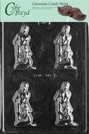 Cybrtrayd XX545 Deep Throat Adult Chocolate Candy Mold with Exclusive Copyrighted Instructions