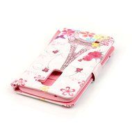LG K7 Case,LG Tribute 5 Case,Yaheeda [3D Colored Drawing] [Flip Fit] Premium PU Leather Card-Slots Cash-Slots... N36