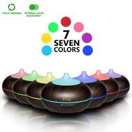 Firlar Ultrasonic Cool Mist Humidifier Oil Diffuser For Home Office Yoga Bedroom Baby Auto Shut off 300milliliter N7