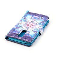 LG K7 Case,LG Tribute 5 Case,Yaheeda [3D Colored Drawing] [Flip Fit] Premium PU Leather Card-Slots Cash-Slots... N41