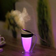 Putars Cool Mist Personal Humidifier-Portable Mini Travel Tabletop Humidifier-USB Rechargeable Ultrasonic with... N7