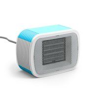 Rubility Multi-functional Warmer Mini Heater Household Office Desktop Electric Heater PTC Mini Fan Warmer (Pink) N14