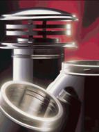 Chimney Plus 289906 Duravent 6 Inch Rain Cap Dura-Tech Chimney