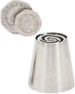 10 Petal Rose Icing Piping Nozzle Stainless Steel
