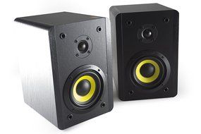 Thonet and Vander Vertrag Bluetooth - 180 Watt Multimedia 2.0 Wooden Bookshelf Speakers (black, pair) - German...