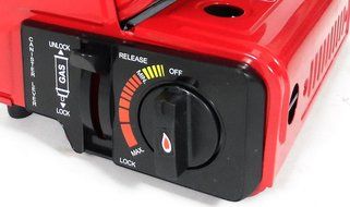 Double Coherent Source Heater Portable Camping Space Heater (RED) N4