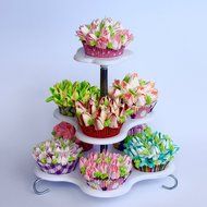 Ternola - RUSSIAN PIPING TIPS + E-GUIDE - Set of 31PCS for Cakes/Cupcakes Flower Decoration (9 Nozzles +1 Leaf... N2