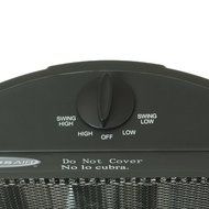 Soleus Air HR3-08-21 Two Oscillating Flat Panel Reflective Heaters with 2 Setting