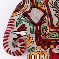 Elephant Quilted Tea Cozy/Embroidered French press cosy/Teapot/cafeti&egrave;re/coffee plunger/kettle/percolator/server...