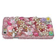 iPhone 6 Plus/6s Plus Case,Yaheeda 3D Fashion Bling PC Hard Case for iPhone 6 Plus/6s Plus [5.5inch] N44