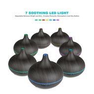 REIDEA Aroma Diffuser 300ml, Quiet Cool Mist Humidifier with 7 Colors LED and Waterless Auto Shut-off for Study... N7