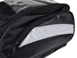 Motorcycle Magnetic Gas Tank Bag Rain Cover Sport Bike Cruiser Gear Dual Black N3