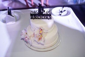 Batman and Catwoman Wedding Cake Topper with Last Name