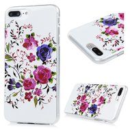 iPhone 7 Plus Case (5.5 inch) - 6 Pcs Shockproof Flexible Soft TPU Rubber Skin Gel Bumper Case with IMD Technology... N56
