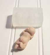 Silicone Mold Baby "Casey" Mold Handmade Supply 2 Inches