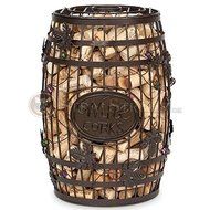 Epic Products Cork Cage 12.5-Inch Wine Barrel, Large