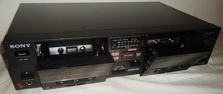 Vintage Sony TC-W5 Automatic Tape Selector Dual Stereo Cassette Tape Deck - Japan 1985 N2
