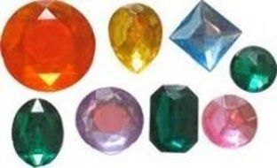 NY Cake Silicone Mold-Assorted Gem, Large -25 Cavities.