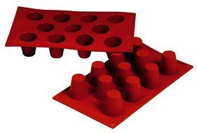 Fat Daddio's Silicone Bakeware Baba, 1.7 Ounces