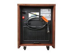 Lifesmart Pro 6 Element Large Room Infrared Quartz Heater w/Wood Cabinet and Remote N3