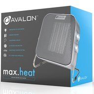 Avalon Premium Ceramic Heater with Two Heat Settings, Fully Adjustable Angles With Warm Even Heat Technology,... N2