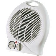 Portable Space Heater 2-Speed Thermostat Fan 3 Heat Setting Thermal Cut-off Safety Device Bedroom Living Room