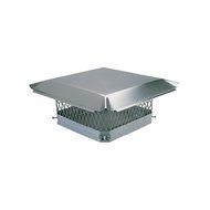Woodeze 13" x 13" Hy-C Home Saver Spark Arrester Wood Stove Stainless Chimney Cap
