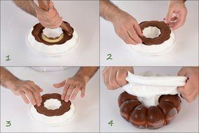 Large Garlands Design Silicone Doughnut Cake Mould Soap Mold Silicone Flexible Chocolate Mold Candy Pan Mold Brownie...