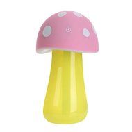 IMISON Ultrasonic Cool Portable Single Room Mist Humidifier USB Mushroom Aroma LED Night Light Mist Discharge... N4