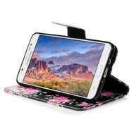 Galaxy J7 Case,Samsung Galaxy J7 Case (2016 Version) - Wallet Flip Stand Case PU Leather Case with Shockproof... N14
