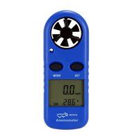 KKmoon Mini Anemometer Wind Speed Air Velocity Temperature Measurement Beaufort Scale Display N7