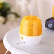 Leewa Mini Usb Ultrasonic Rose Car Humidifier - Electronic Components Material (Red) N2