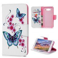 Galaxy J7 Case,Samsung Galaxy J7 Case (2016 Version) - Wallet Flip Stand Case PU Leather Case with Shockproof... N18