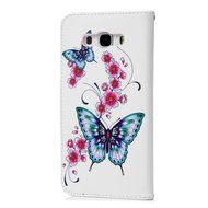 Galaxy J7 Case,Samsung Galaxy J7 Case (2016 Version) - Wallet Flip Stand Case PU Leather Case with Shockproof... N20