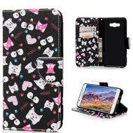 Galaxy J7 Case,Samsung Galaxy J7 Case (2016 Version) - Wallet Flip Stand Case PU Leather Case with Shockproof... N21