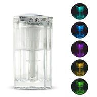 Jhua 120ml Mini USB Crystal 7 Color LED Lights Humidifier Air Diffuser Ultrasonic Cool Mist Portable Aroma Humidifier... N5