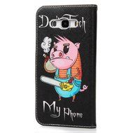 Galaxy J7 Case,Samsung Galaxy J7 Case (2016 Version) - Wallet Flip Stand Case PU Leather Case with Shockproof... N28