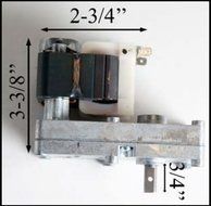 Harman, Harmon Pellet Stove Auger Motor 4 RPM - Turns CCW - PP7104 MFR 3-20-08752 N2