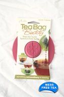 Epoca Silicone Tea Bag Buddy and Cup Cover Lid, 6-Pack, Colors Vary N4