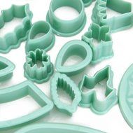 Sonline Fondant Gum Paste Plunger Cutter Flower Making Set