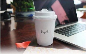 Mini Coffee Cup Mist Humidifier USB powered USB Air Mist Humidifier for Bedrooms, Living Rooms,Car,Home and Office N4